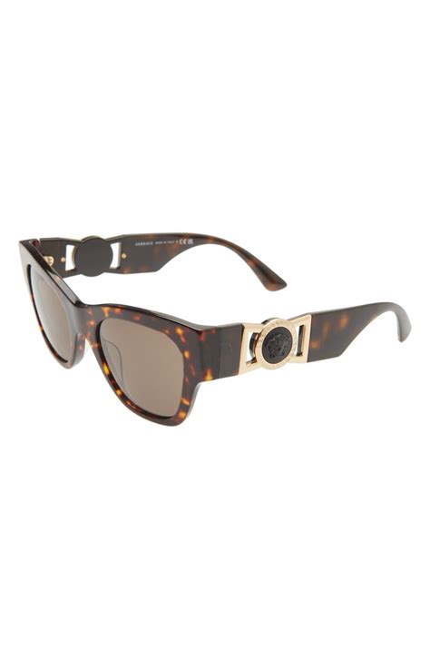 versace 52mm cat eye sunglasses|best oversized sunglasses Versace.